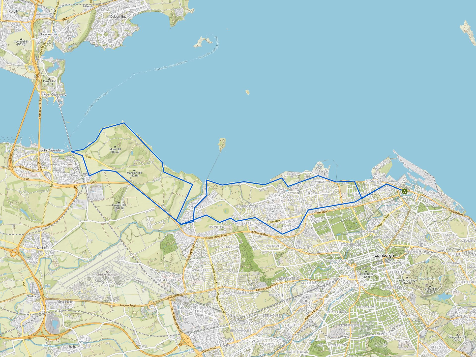 The best cycling routes around Edinburgh | Komoot